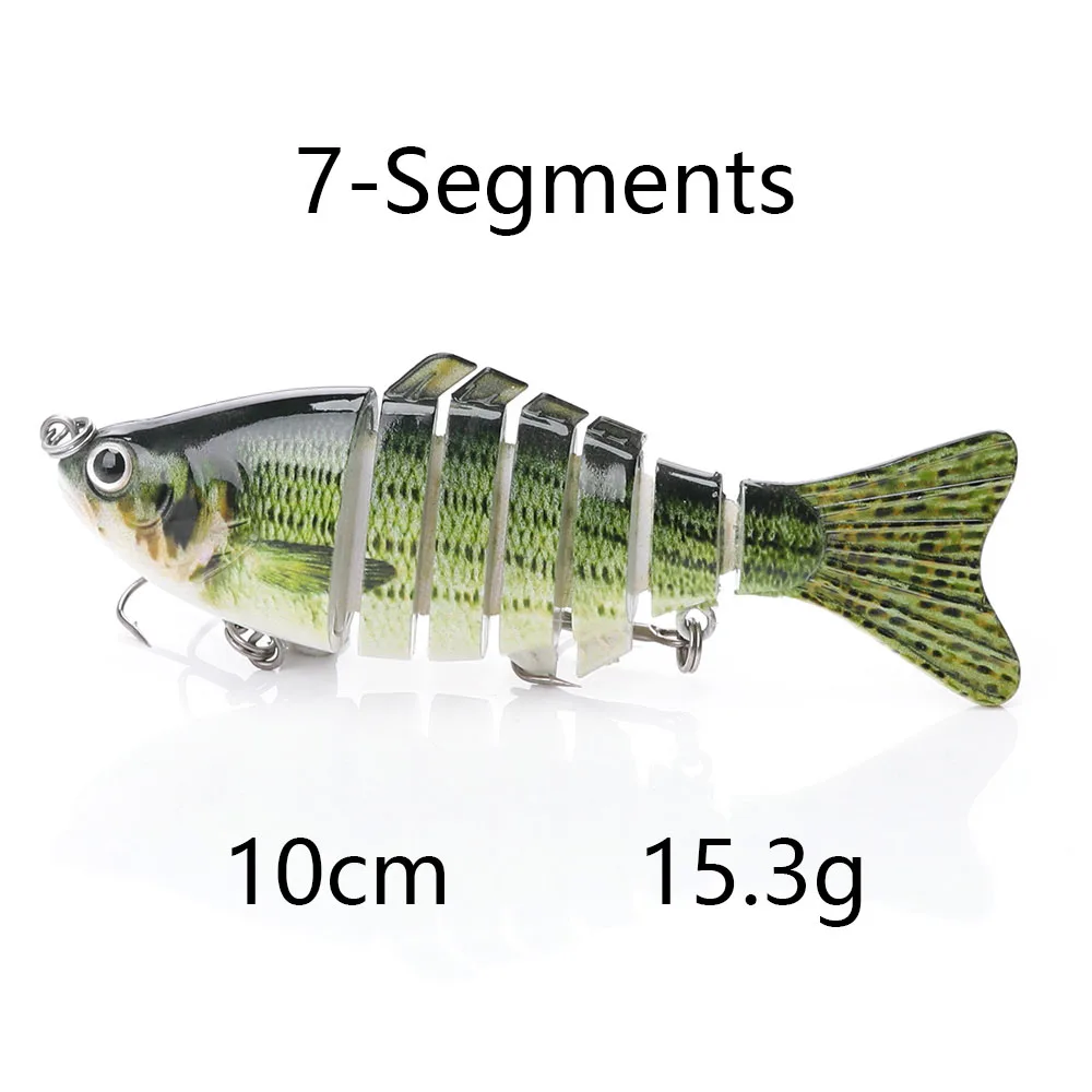 D-2 VTAVTA, 10 см, 20 г, воблеры для рыбалки, 6 сегментов, Swimbait, рыболовные приманки, кренкбейт, Мульти соединенная жесткая приманка, искусственная приманка, приманка для рыбы - Цвет: D-2