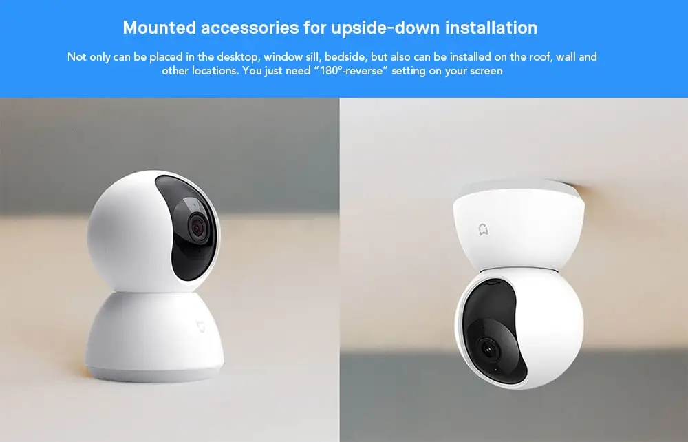Оригинальная Xiaomi MiJia 1080P HD 360 градусов домашняя панорамная WiFi IP камера