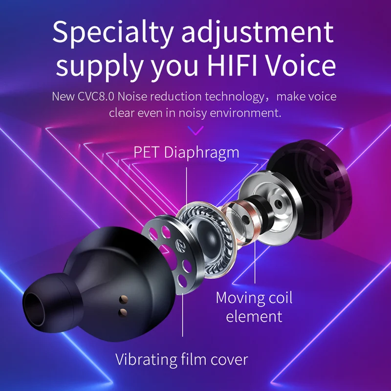 Оригинальные беспроводные наушники вкладыши 5 0 Bluetooth Спортивная Hi Fi гарнитура Hands