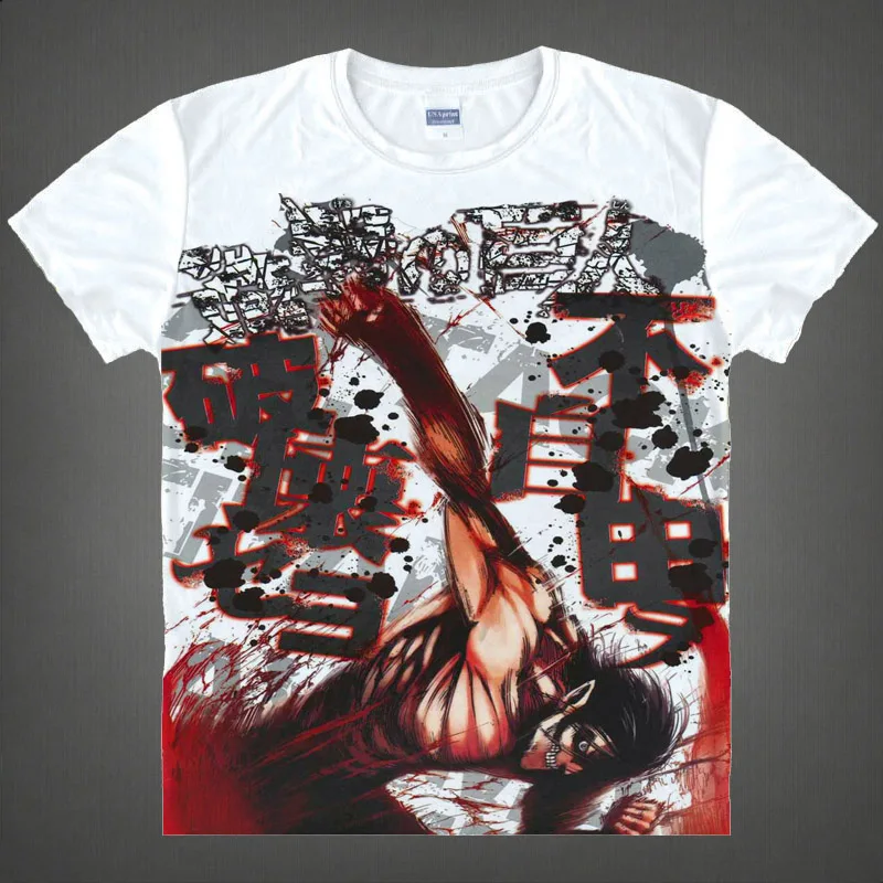 Футболка с японским аниме футболка одежда скаутинга легиона коротким рукавом в