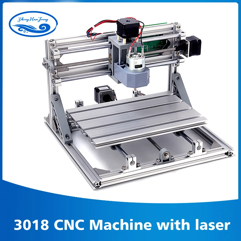 Лазерный гравировальный станок CNC3018 withER11 фрезерный для работ по дереву ПВХ с ЧПУ