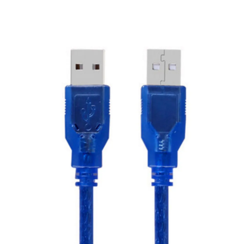 Синий USB 2 0 Тип A папа к Мужской Кабель-адаптер Высокое качество кабель-удлинитель