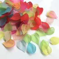 1420mm acrylic diy craft frosted leaf beads water drop translucent dull polish beads fit jewelry handmade accessory 150pcs