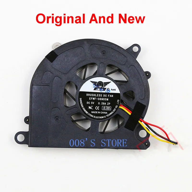 Новый Процессор охлаждающий вентилятор для MSI N011 U100 U110 U90X U90 U120 U130 U135 U135DX Защитные