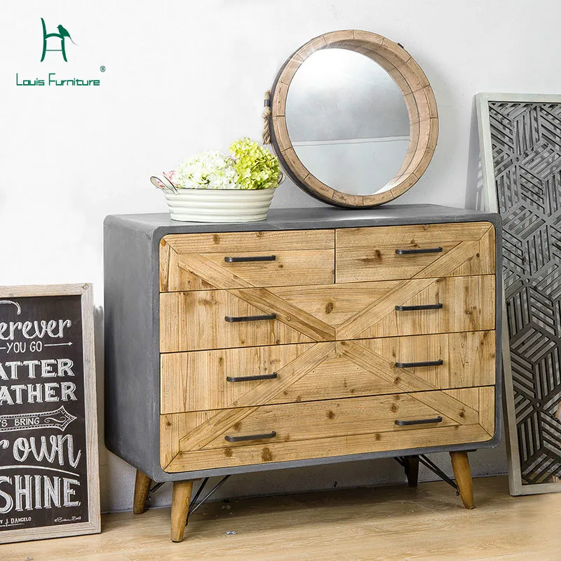 Шкафы для гостиной Louis Fashion американская упрощенная Современная Коллекционная