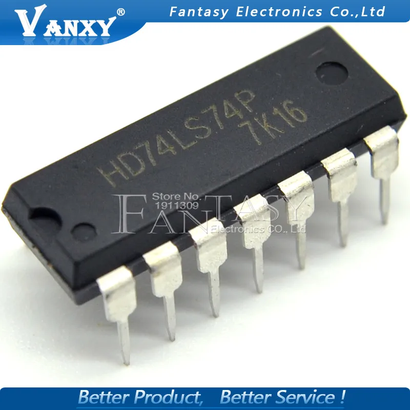10 шт. HD74LS74AP DIP14 HD74LS74 DIP SN74LS74AN 14 74LS74 SN74LS74N HD74LS74P Новый и оригинальный IC|ic dip|dip icp p |
