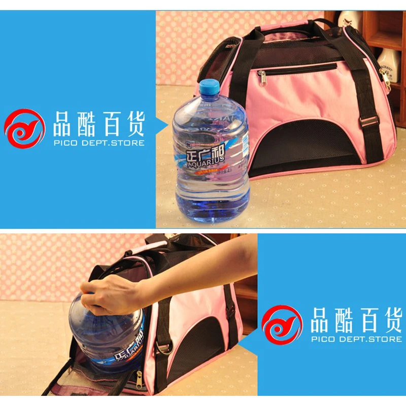 Воздухопроницаемая переноска для домашних животных из полиэстера 600D Удобная