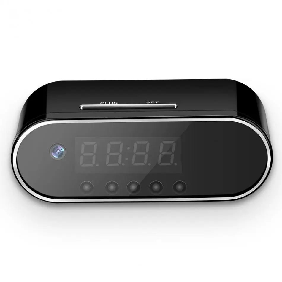 1080P HD Часы камера Wi Fi управление Скрытый ИК ночной вид безопасности цифровой