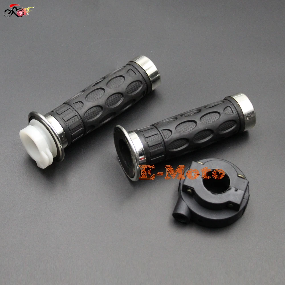 Поворотный захват дросселя Комплект ж/кабель корпус держатель для 50cc 125cc 150cc
