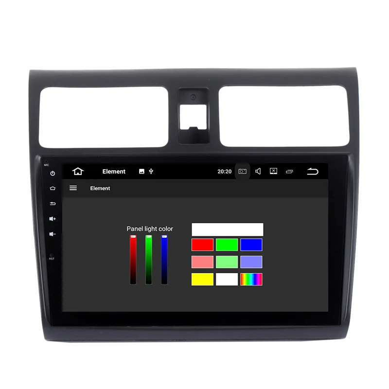 Aoluoya 9 &quotIPS 2 Гб RAM четырехъядерный Android 7 1 Автомобильный DVD плеер для Suzuki Swift 2006-2010