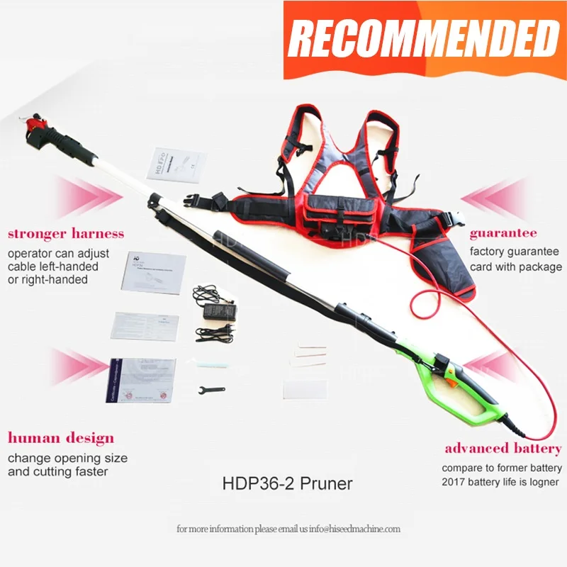 Электрический длинный секатор для сада садовый (CE 6-8 рабочих часов) | Инструменты