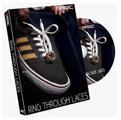

Ring Through Laces (Gimmick+Instruction) - Magic Tricks,Varied Magic Accessories,mentalism tricks
