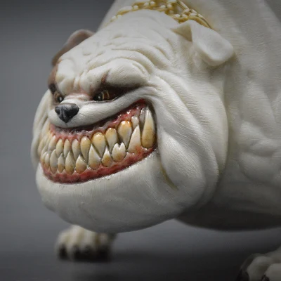 British Bulldog Dog Model Jewelry Resin Crafts Simulation Gift Car Home Decorations | Дом и сад