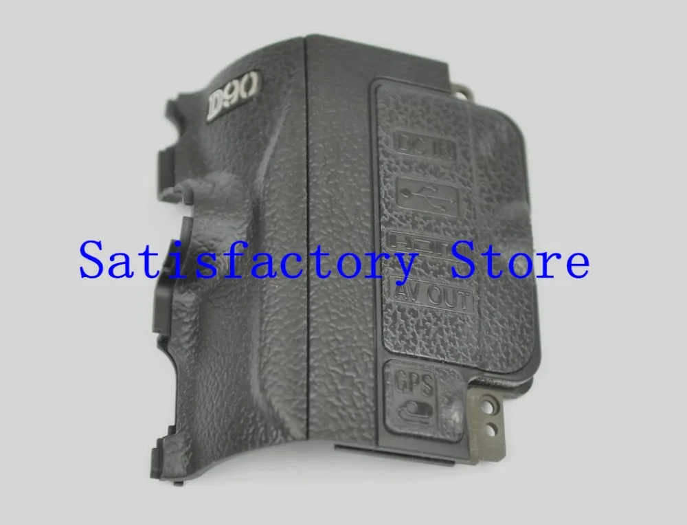 Крышка для камеры Nikon D90, декоративная резиновая крышка для камеры, с боковым «USB», «DC IN», «HDMI» и «AV OUT»