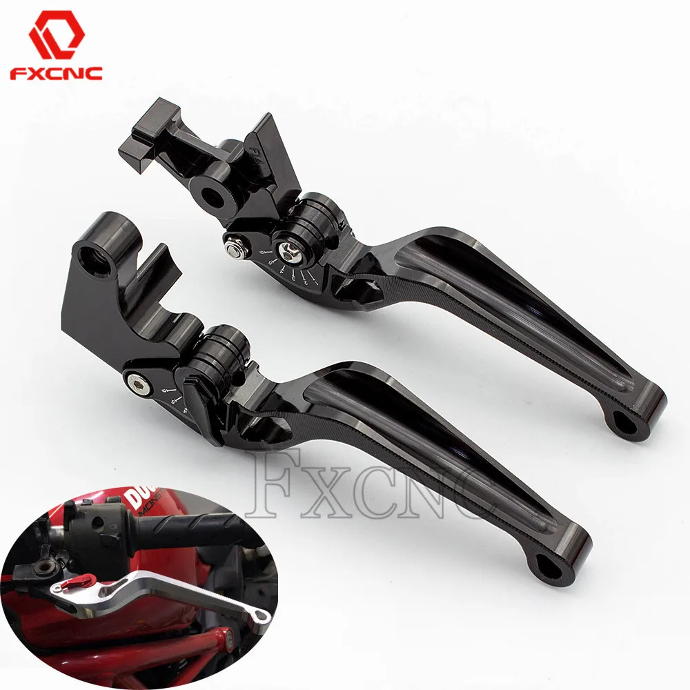 FOR KAWASAI ZX7R/ZX7RR ZX9 ZX1100/ZX-11 ZRX1100 1200 CNC 3DSnake Aluminum Motorcycle Accessories Adjustable Brake Clutch Levers |