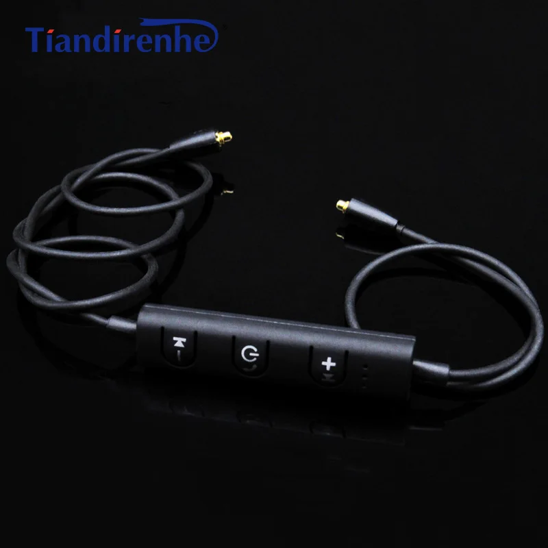 MMCX Bluetooth кабель для адаптера Shure SE215 SE535 SE846 Наушники Гарнитура запчасти наушников