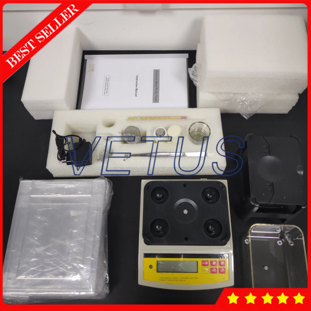 DH 600K цифровой электронный тестер чистоты золота Анализатор содержания счетчик денсиметр золото карат