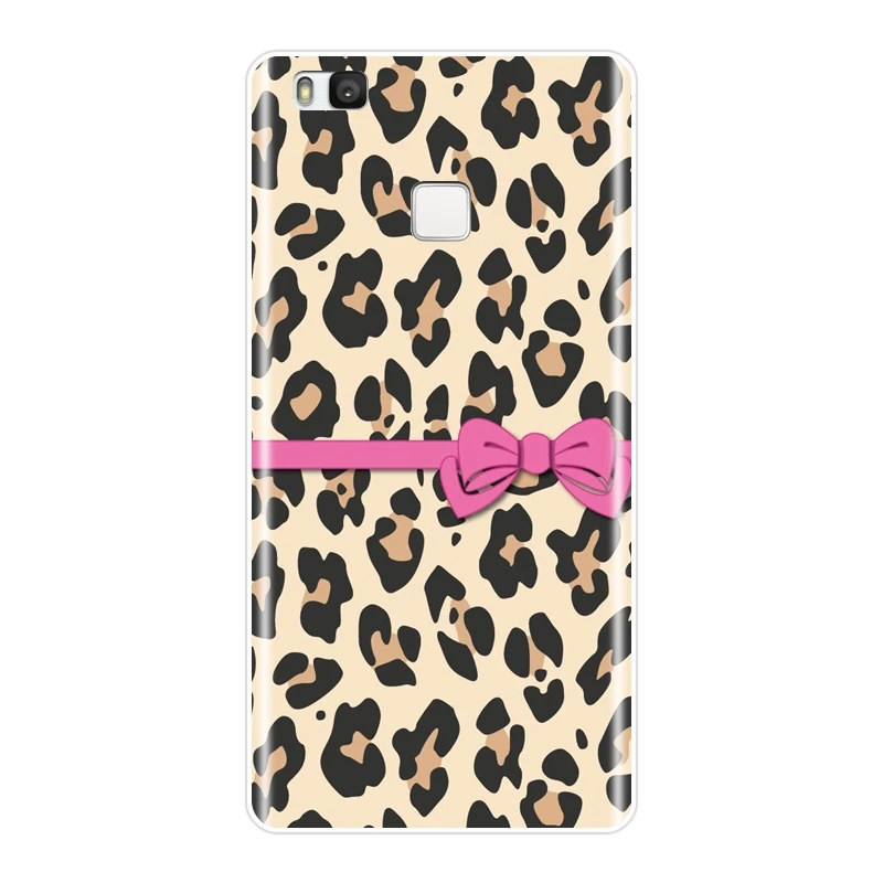 Чехол для телефона Huawei P20 Lite Pro P9 P10 Plus P Smart Luxury Leopard Силиконовая задняя крышка P8 Mini