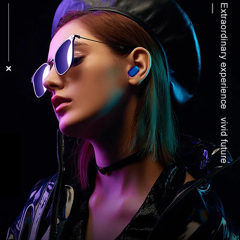 TWS Беспроводные Bluetooth 5 0 наушники с шумоподавлением Спортивная гарнитура стерео