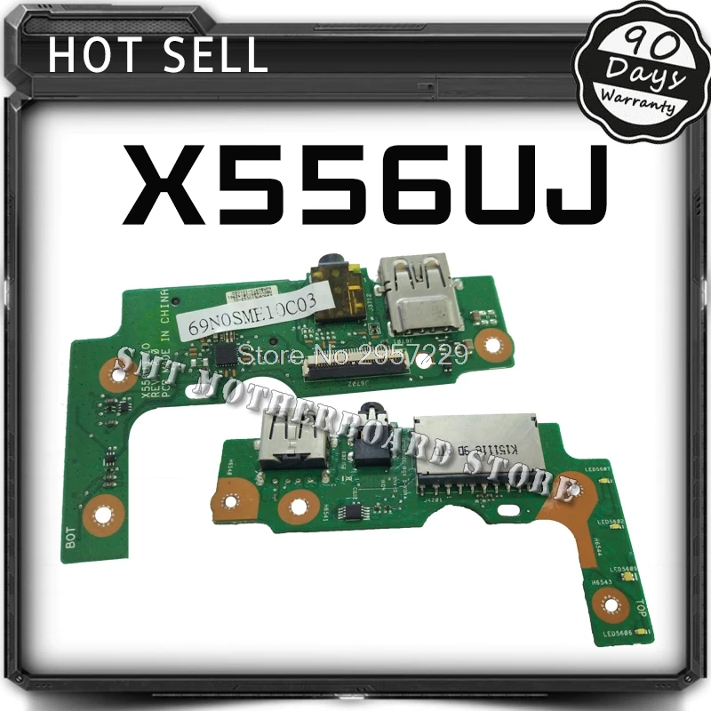 Для ASUS X556UJ X556UV A556U FL5900U X556UB USB маленького читателя плата ноутбука аудио IO СОВЕТ