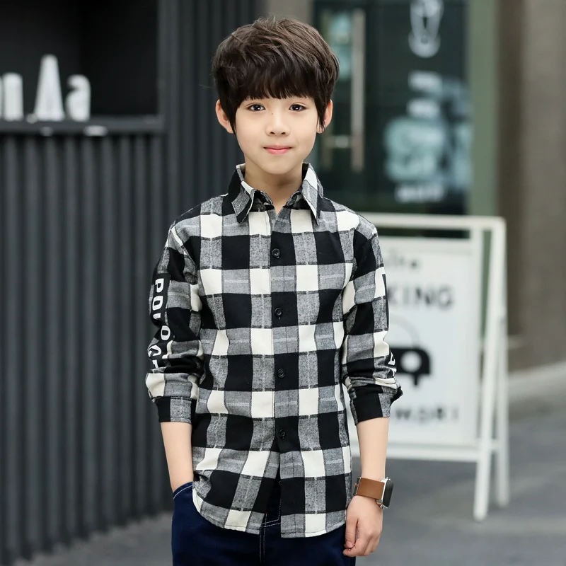 Рубашки для маленьких девочек и мальчиков 2018 детская Модная одежда Демисезонный