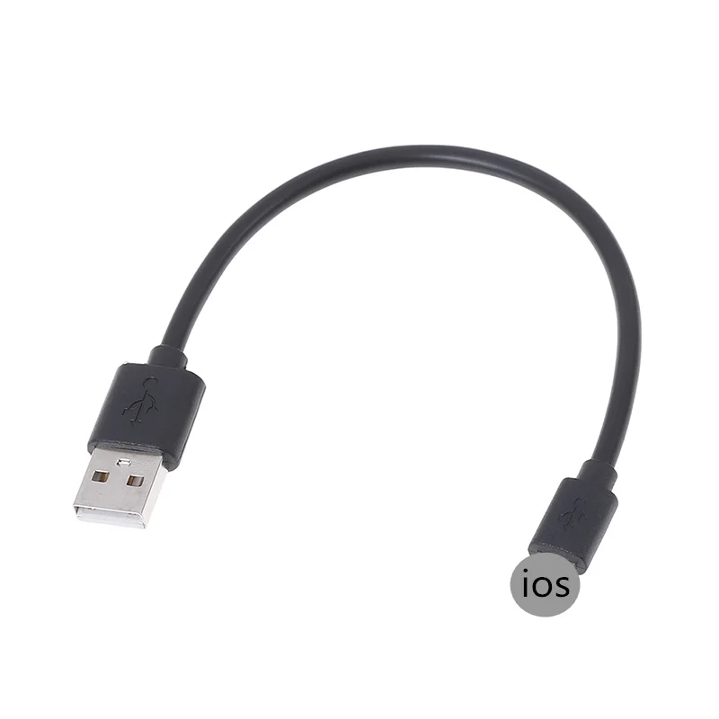 Короткий кабель Micro USB/для Iphone 20 см для быстрой зарядки и передачи данных |