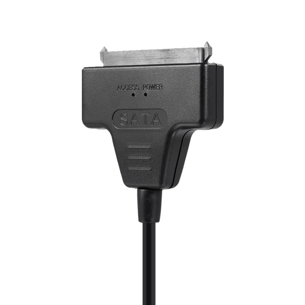 USB2.0 для SATA 22Pin кабель адаптер 2 5 &quotSATA HDD жесткий диск твердотельный совместим с