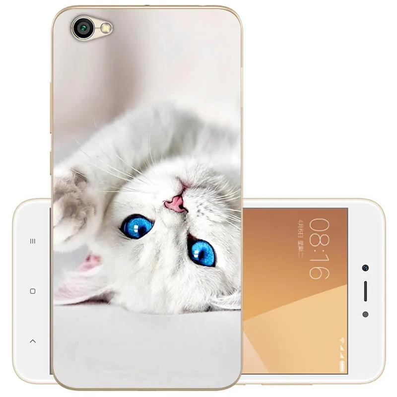 Чехол для Conque Xiaomi Redmi Note 5A термополиуретановый Мягкий силиконовый чехол с принтом