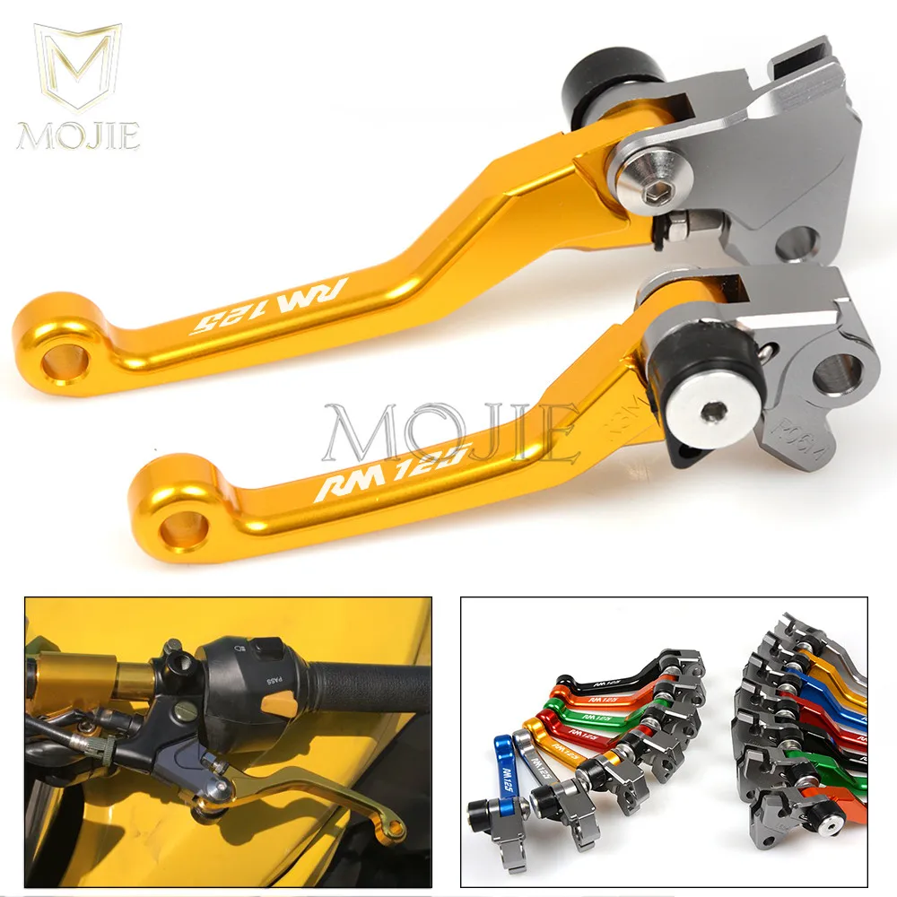 Для Suzuki RM 125 250 RM125 RM250 2004 2008 2005 2006 2007 рычаги поворотного тормоза CNC сцепления