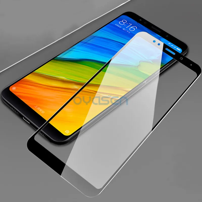 Защитная пленка для экрана с полным покрытием Xiaomi Redmi 5A 5 Plus Note Prime 9 H закаленное