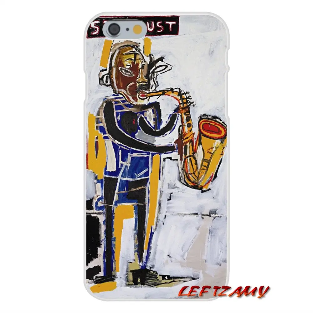 Для iPhone X XR XS MAX 4 4S 5 5S 5C SE 6 6S 7 8 Plus Jean Michel Basquiat аксессуары чехлы для телефонов |