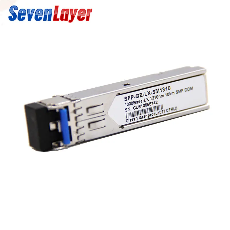 SFP модуль 1,25G LC BiDi 1310nm/1550nm WDM переключатель SFP модуль приемопередатчика с переключателем с функцией DDM совместим с Mikrotik