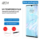 Защитное стекло для Huawei p30 pro, P30pro, закаленное, с полным клеем