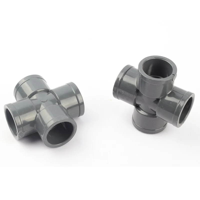 5 шт. прямоугольный крестообразный соединитель из НПВХ с внутренним диаметром 20