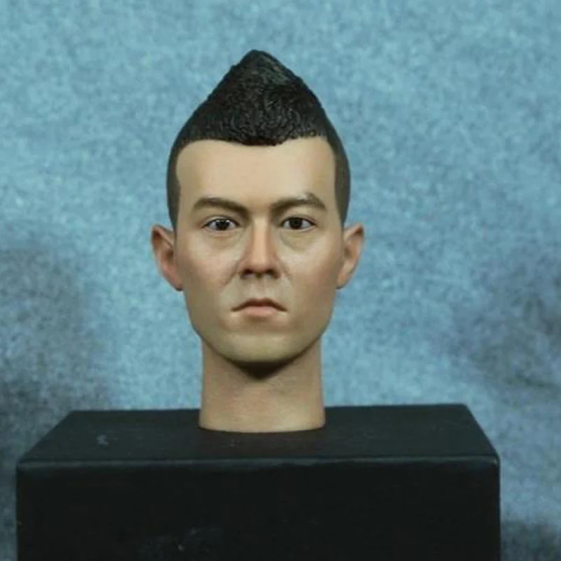 Mnotht 1/6 азиатская Мужская голова Эдисон Чан знаменитая резьба модель для 12