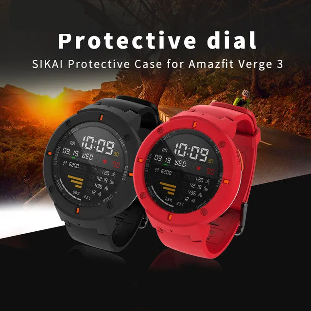 Чехол для часов Amazfit Verge жесткий защитный чехол Xiaomi Huami 3 аксессуары