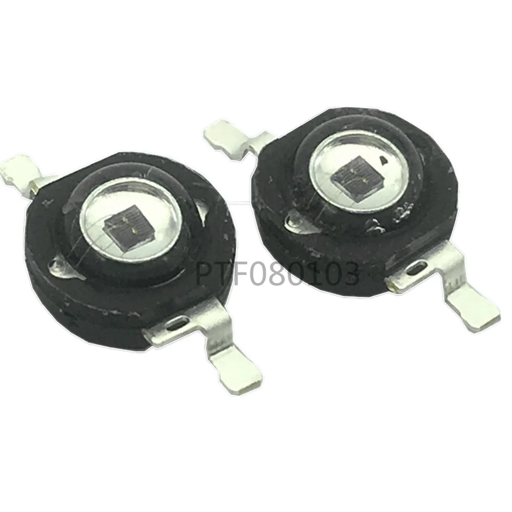 

10PCS 3W Infrared IR High Power LEDs Emitter CCTV Camera IR Diode for Security Black LEDs Red 850nm 940nm 3W 700mA