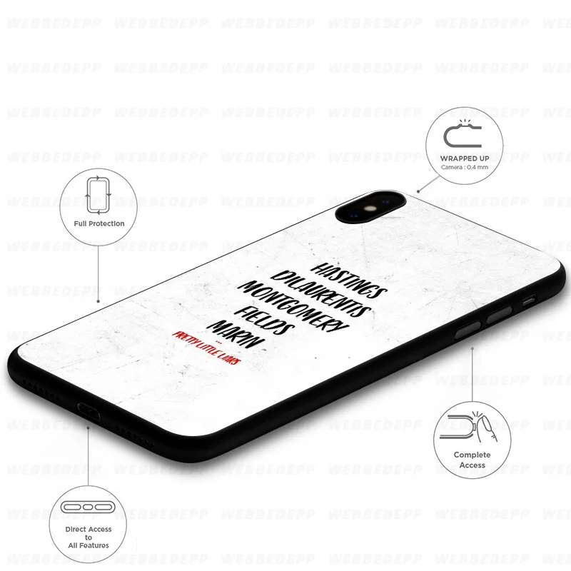 Мягкий чехол Pretty Little Liars Tv для Huawei Mate Honor 20 6A 7A 7C 7X8 9X10 View 10 Lite Pro 30 |