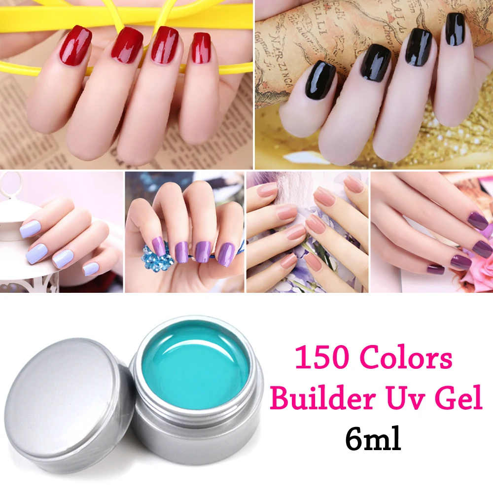 Гель Лен DIY ногтей УФ цветной гель 5 мл 50 бутылок/Набор Мода 165 цветов