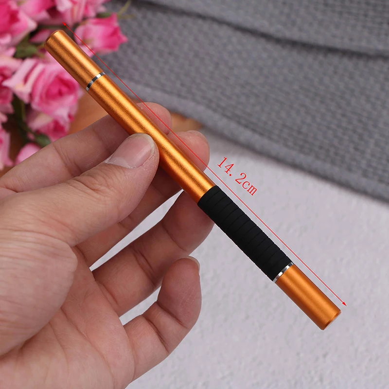 2 в 1 тонкая круглая ручка для сенсорного экрана емкостный стилус iPad iPhone всех