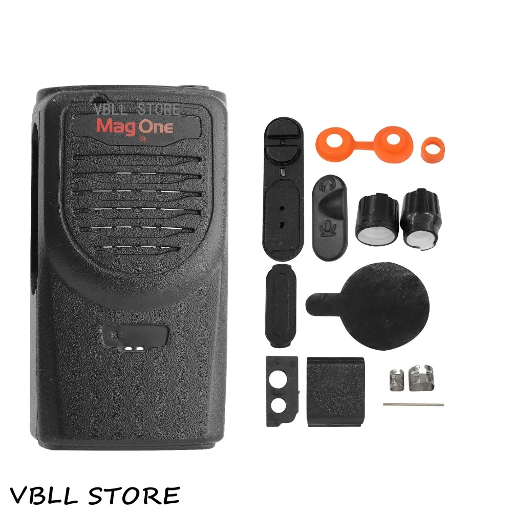 

Black Repair Front Case Housing Cover For Motorola Mag One BPR40 Portable Radio Walkie Talkie