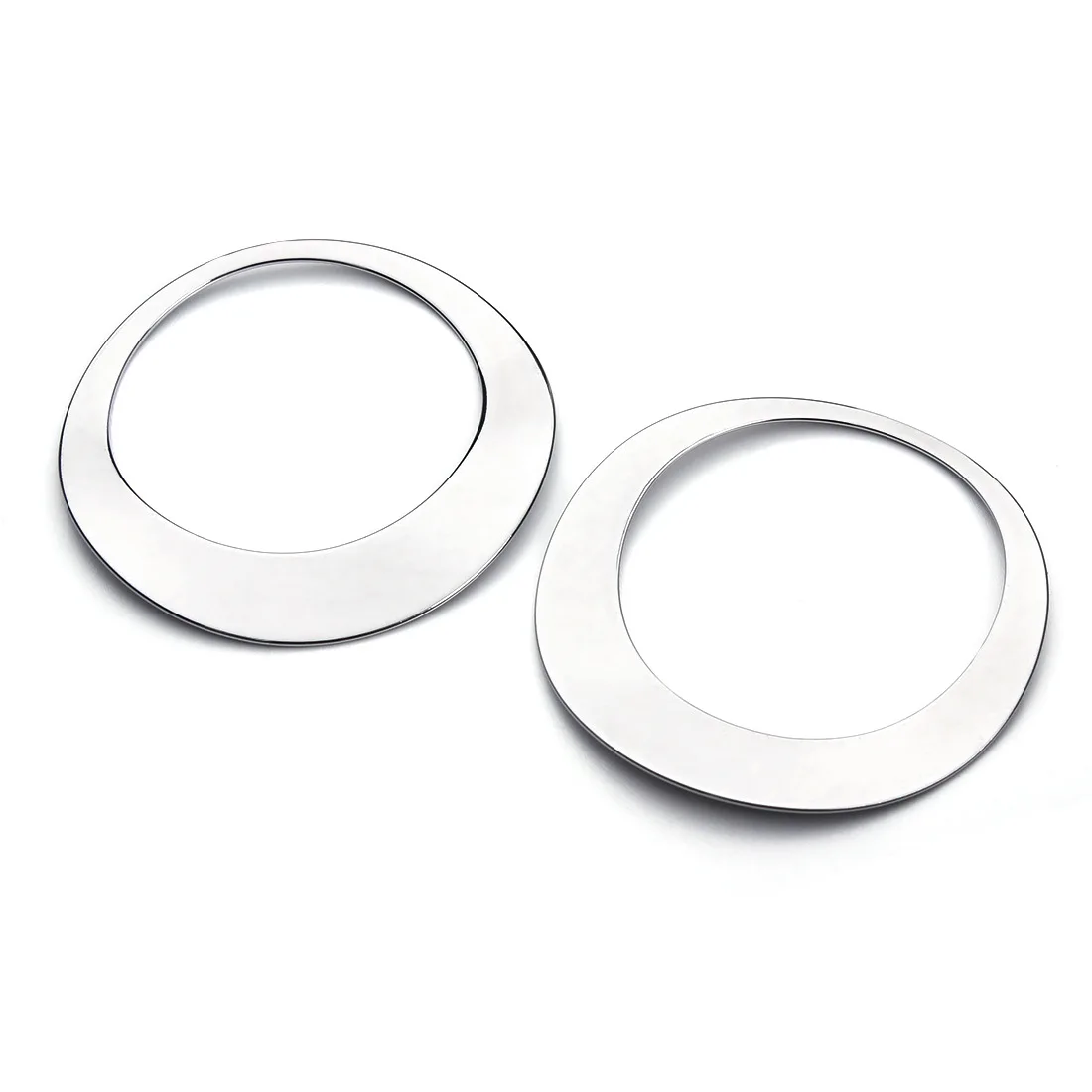 10pcs new stainless steel pendant key clasp DIY jewelry accessories Outer diameter 45mm inner 34mm | Украшения и аксессуары