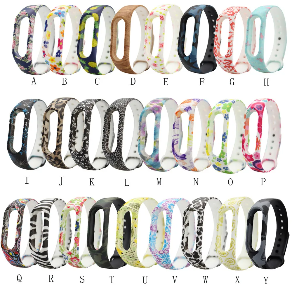 2019 ремешок для браслета Xiaomi Mi Band 2 модные повседневные мужские и женские Ремешки