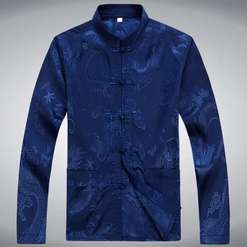 Китайская традиционная одежда для мужчин китайская мужская мужские рубашки