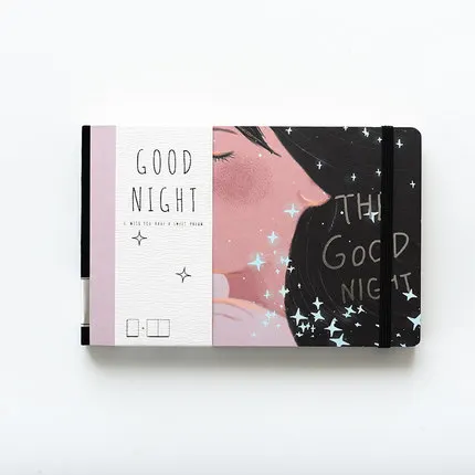 4 В Корейском стиле Kawaii книга в твердой обложке, офисные школьные Тетрадь пустой повязки планировщик канцелярские милые граффити ручная роспись A5 Bujo - Цвет: 4