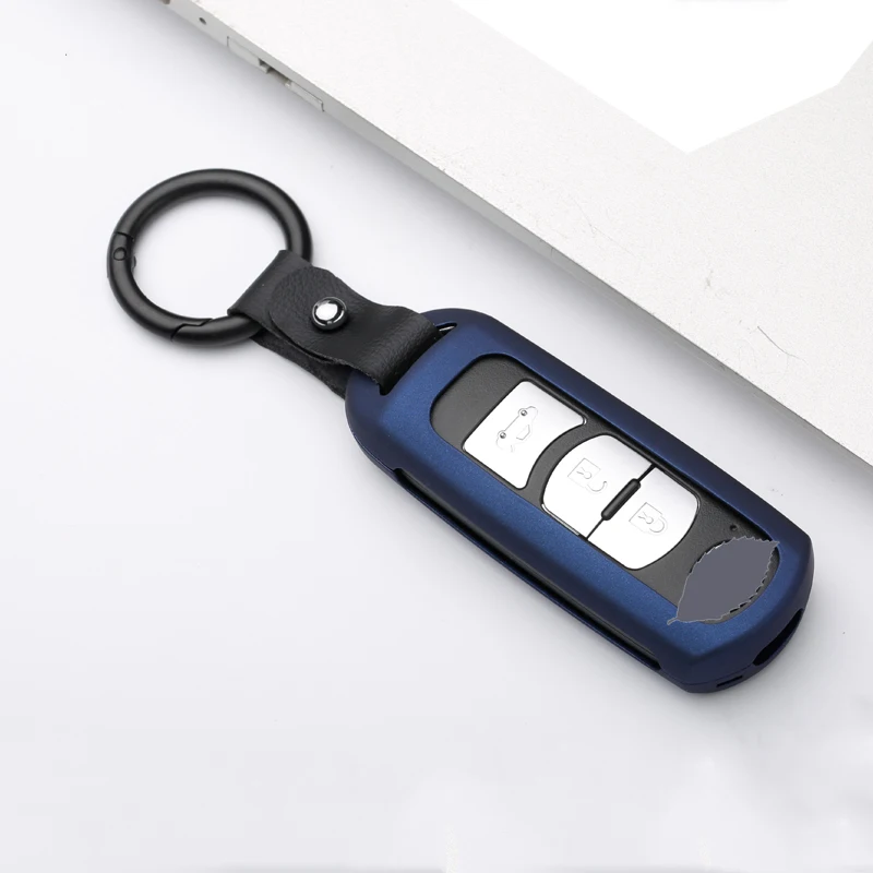 Карбоновый чехол для автомобильных ключей со звездами MAZDA 2 3 5 6 CX 7 скорость Miata MX5