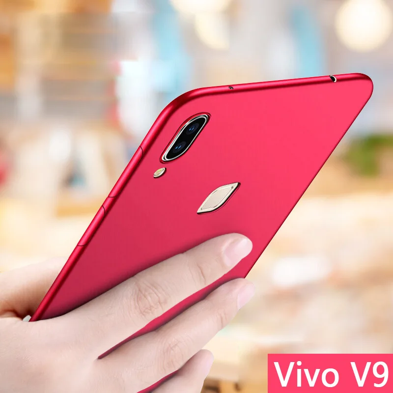 MSVII для Vivo V9 чехол силиконовая задняя крышка V 9 Y85 6 3 дюйма Роскошный ПК Жесткий