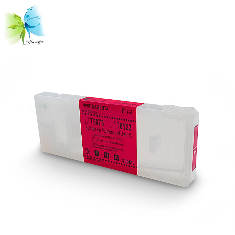 Winnerjet [Бесплатный чип RESETTER] 7400 чернильный картридж для Epson 9400 двойной 4 вида цветов