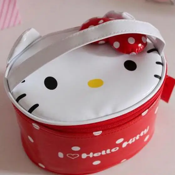 Женская сумка Органайзер Hello Kitty многофункциональная косметичка для хранения