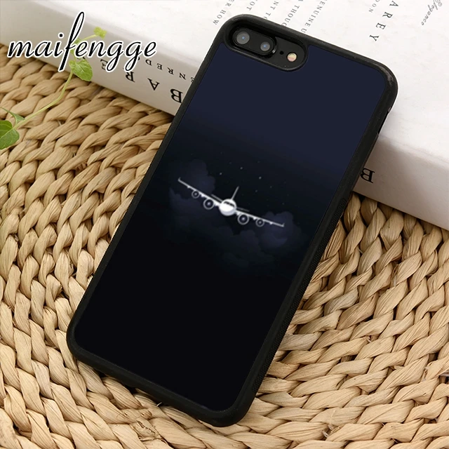 Maifengge чехол для телефона с самолетом iPhone 5 6 s 7 8 plus 11 12 Pro X XR XS Max Samsung Galaxy S6 S7 S8